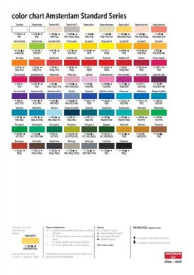 Набор акриловых красок Talens Amsterdam Стандарт 12 цветов*20 мл, 17820412