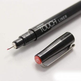 Линер Touch Liner красный 0.1mm