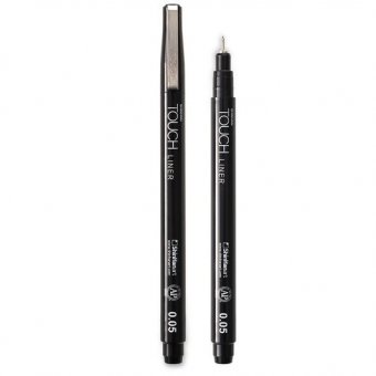 Линер Touch Liner черный 0.05mm