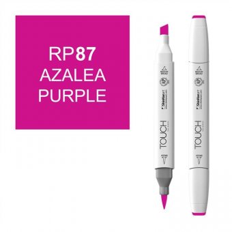 Маркер Touch Twin Brush 087 азалия фиолетовый RP87