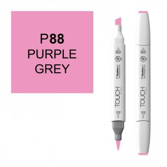 Маркер Touch Twin Brush 088 серо-фиолетовый P88