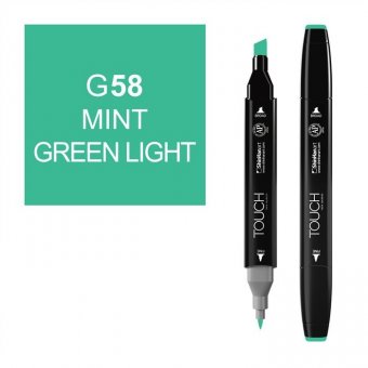 Маркер Touch Twin 058 светло зеленая мята G58