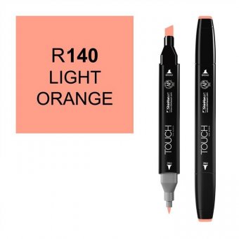 Маркер Touch Twin 140 светлый оранжевый R140