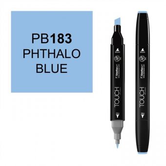 Маркер Touch Twin 183 фталоцианин синий PB183