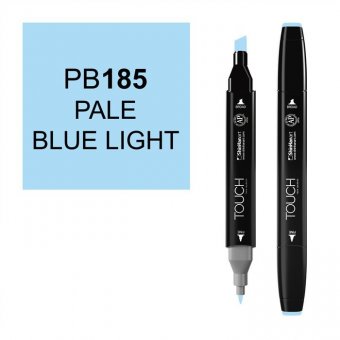 Маркер Touch Twin 185 бледный светло-синий PB185