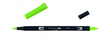 Маркер-кисть Tombow ABT Dual Brush Pen 173 зеленая ива
