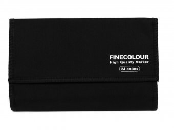 Набор маркеров Finecolour Brush 24 цвета в пенале Ботаника