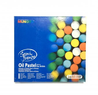Пастель масляная Mungyo Jumbo Oil 36 цветов