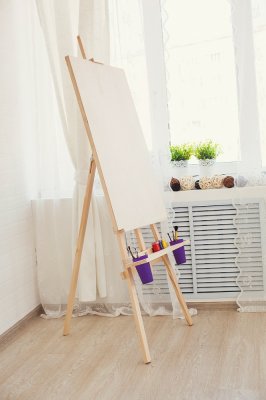 Мольберт Лира Dinart с планшетом 45х60см и стаканчиками