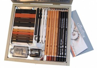 Художественный набор CretacoloR Passion Box в деревянной коробке