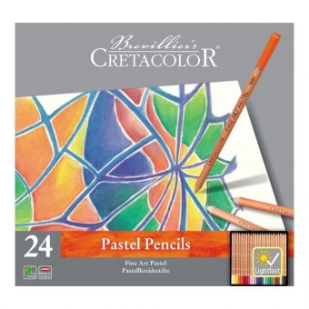 Набор пастельных карандашей CretacoloR Fine Art Pastel 24 цвета