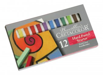 Набор пастели CretacoloR Starter, 12 цветов в картонной коробке, размер пастели 7х7х72 мм