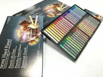 Пастель сухая Mungyo Gallery Semi Hard квадратная 48 цветов