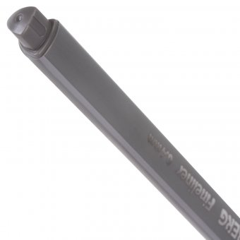 Ручка капиллярная BRAUBERG "Aero" серая, 0,4 мм, 142258