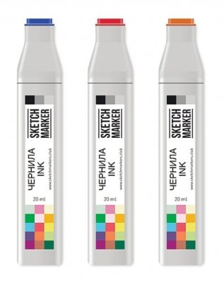 Заправка для маркеров Sketchmarker на спиртовой основе BR24 Телесный цвет
