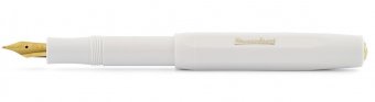 Ручка перьевая Kaweco Classic Sport EF белый (корпус из пластика, перо позолота)