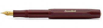 Ручка перьевая Kaweco Classic Sport EF бордовый (корпус из пластика, перо позолота)