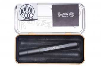 Ручка перьевая Kaweco AL Sport EF черный алюминиевый корпус