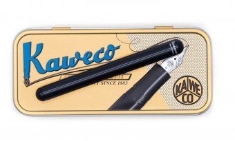 Ручка перьевая Kaweco Liliput F черный алюминиевый корпус