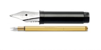 Ручка перьевая Kaweco Special EF латунный корпус