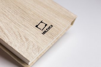 Скетчбук Малевичъ для графики GrafArt, Light Wood, 150 г/м, 14,5x19 см, 80л