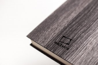 Скетчбук Малевичъ для графики GrafArt, Dark Wood, 150 г/м, 9,5х14,5 см, 48л