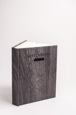 Скетчбук Малевичъ для графики GrafArt, Dark Wood, 150 г/м, 9,5х14,5 см, 48л
