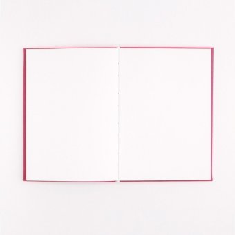 Скетчбук Малевичъ для графики и маркеров Bristol Touch, малиновый, 180 г/м, А5 см, 50л
