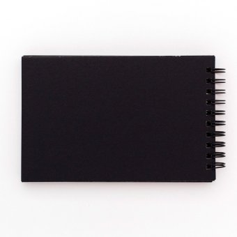 Блокнот Малевичъ для графики GrafArt, Total Black, 150 г/м, 15х10 см, 40л