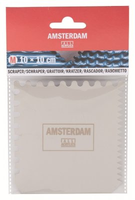Шпатель металлический Amsterdam Royal Talens M 10*10см