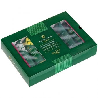 Краски акриловые Greenwich Line, профессиональная серия, 06 цветов, 75мл