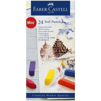 Пастель Faber-Castell "Soft pastels", 24 цветов, 285951