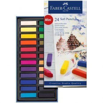 Пастель Faber-Castell "Soft pastels", 24 цветов, 285951