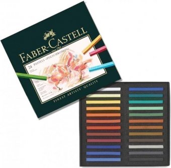 Пастель художественная Faber-Castell "Polychromos" 24 цветов, 285958