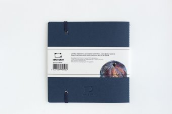 Скетчбук Малевичъ для графики "Graf'Art", синий, 150 г/м, 19х19, 20л