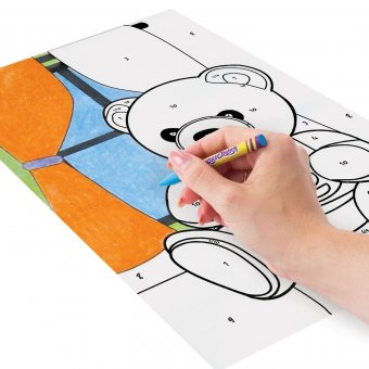 Раскраска по номерам ЮНЛАНДИЯ "УЛИТКИ" А4, 4 картинки (восковые мелки) 661612