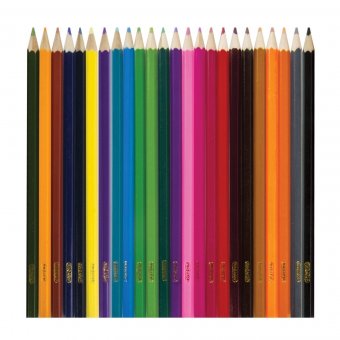 Карандаши цветные ПИФАГОР "БЫСТРЕЕ! ВЫШЕ! СИЛЬНЕЕ!" 24 цвета 181358