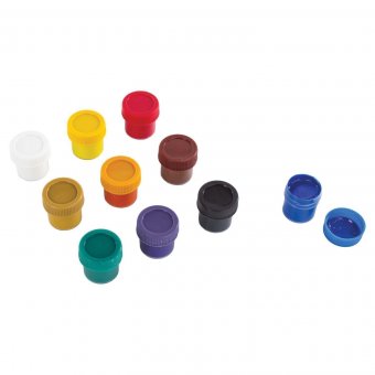 Гуашь ЮНЛАНДИЯ "ЮНЫЙ ВОЛШЕБНИК" 10 цветов 191332