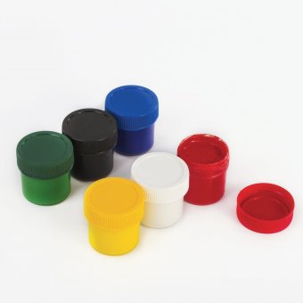 Краски пальчиковые ЮНЛАНДИЯ "САФАРИ" 6 цветов 191339