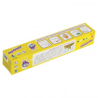 Краски пальчиковые ЮНЛАНДИЯ "САФАРИ" 6 цветов 191339