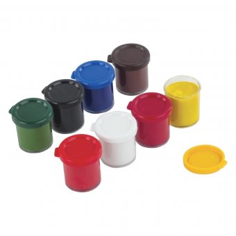 Гуашь ЮНЛАНДИЯ "ШКОЛЬНАЯ" 8 цветов 191531