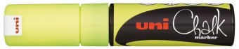 Маркер меловой Chalk PWE-8K, флуоресцентно-жёлтый, до 8.0 мм