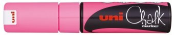 Маркер меловой Chalk PWE-8K, флуоресцентно-розовый, до 8.0 мм