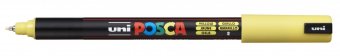 Маркер POSCA PC-1MR, жёлтый, 0.7 мм, игольчатый наконечник