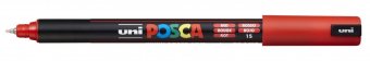 Маркер POSCA PC-1MR, красный, 0.7 мм, игольчатый наконечник