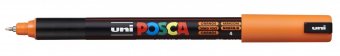 Маркер POSCA PC-1MR, оранжевый, 0.7 мм, игольчатый наконечник