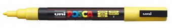 Маркер POSCA PC-3M, жёлтый, 0.9 - 1.3 мм, пулевидный наконечник