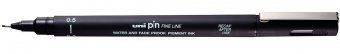 Линер ультратонкий UNI PIN 05-200(S), чёрный, 0.5 мм