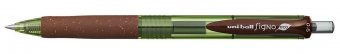 Гелевая ручка автоматическая Signo ECO UMN-105, черный, 0.5 мм