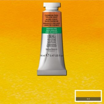 Акварель W&N Artists, туба14 мл, Cadmium Free, цвет YELLOW DEEP